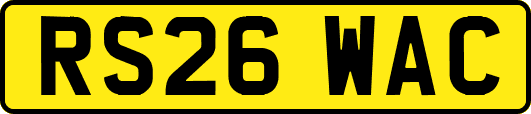 RS26WAC
