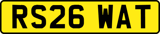 RS26WAT