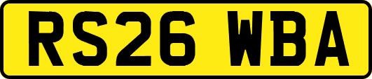 RS26WBA