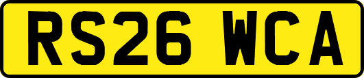 RS26WCA