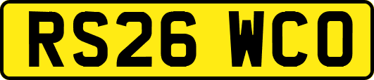 RS26WCO