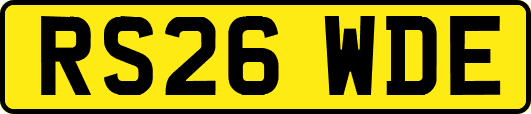 RS26WDE