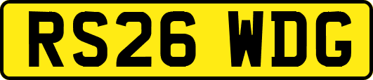 RS26WDG