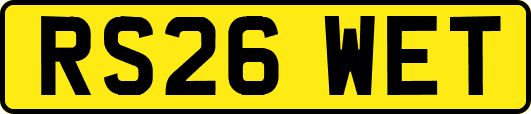 RS26WET