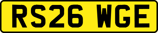 RS26WGE