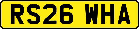 RS26WHA
