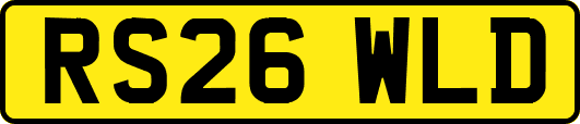 RS26WLD