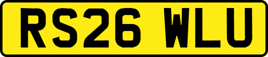 RS26WLU