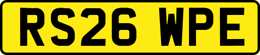 RS26WPE