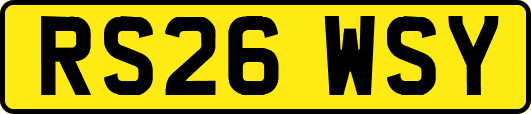 RS26WSY