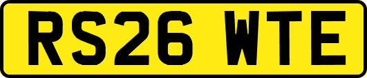 RS26WTE