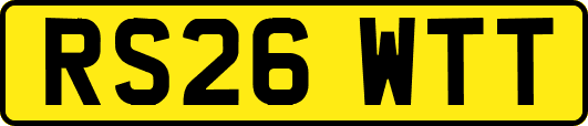 RS26WTT