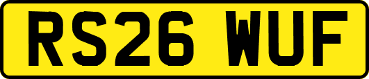 RS26WUF