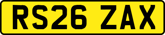 RS26ZAX