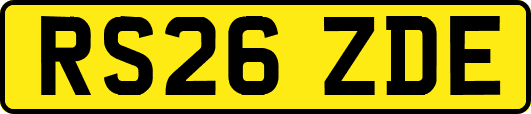 RS26ZDE