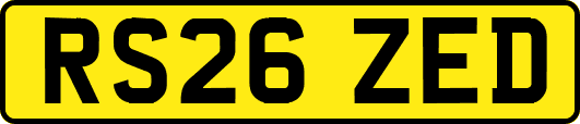 RS26ZED
