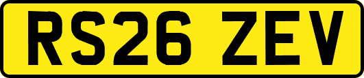 RS26ZEV