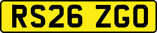 RS26ZGO