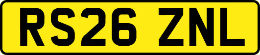 RS26ZNL