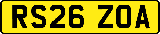 RS26ZOA