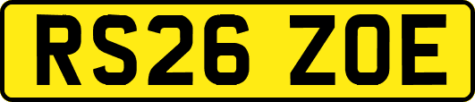 RS26ZOE