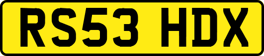 RS53HDX
