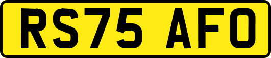 RS75AFO