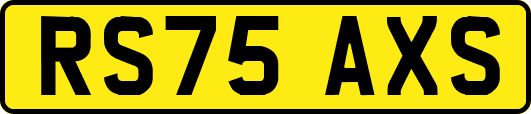 RS75AXS