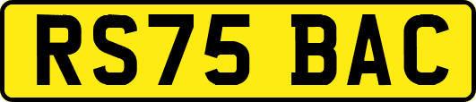 RS75BAC