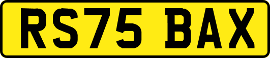 RS75BAX