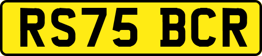 RS75BCR