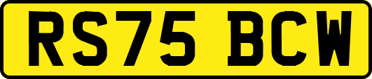 RS75BCW