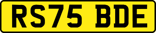 RS75BDE