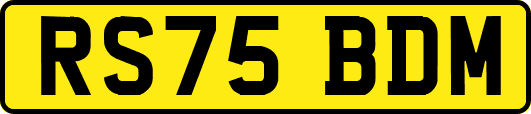 RS75BDM