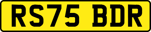 RS75BDR