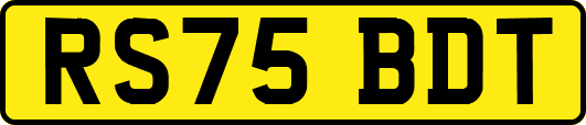 RS75BDT