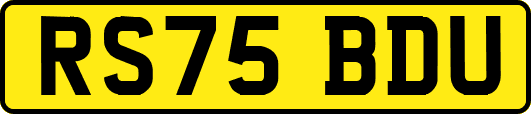 RS75BDU