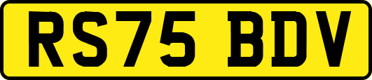 RS75BDV