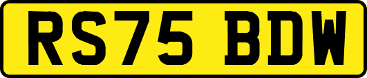 RS75BDW