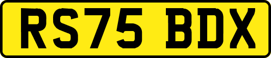 RS75BDX