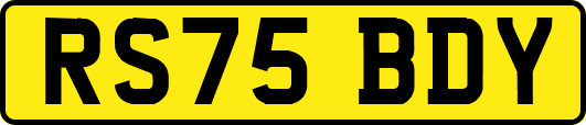 RS75BDY