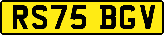 RS75BGV