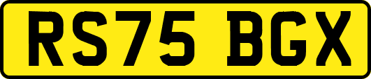 RS75BGX