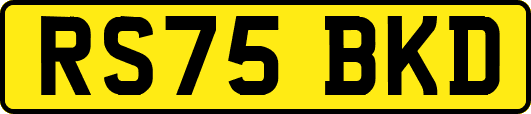 RS75BKD