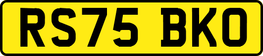 RS75BKO