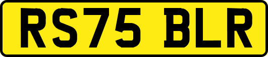 RS75BLR