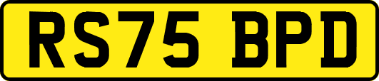 RS75BPD