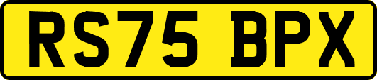 RS75BPX