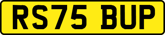 RS75BUP