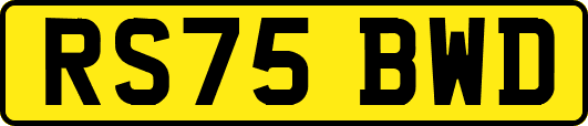 RS75BWD
